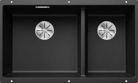 Virtuvės kriauklė BLANCO SUBLINE 430/270-U SILG PDUR Anthracite InFino O.AF SILGRANIT™, PuraDur™, antracitas 523151
