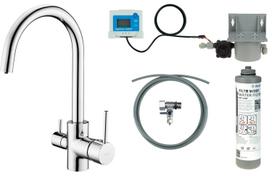 Virtuvinis maišytuvas Deante su filtru Chromuotas BCHF064M