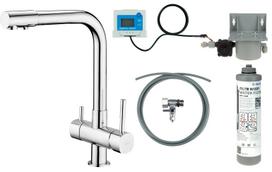 Virtuvinis maišytuvas Deante su filtru Chromas BCHF065M