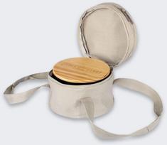 Transportavimo krepšys stalo griliui Petromax Transport Bag, 18.6x22.5x22.5 cm, smėlio spalvos