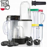 Maisto smulkintuvas – blenderis su sulčiaspaudės funkcija, 4 puodelių rinkinys XXL