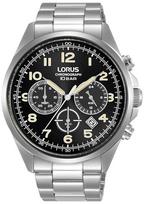 Vyriškas Lorus Chronograph laikrodis sidabrinis