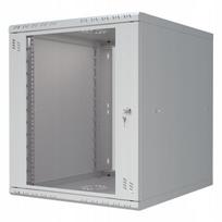 19" 12U 600 Mm Pakabinama Serverių Spinta Su Stiklinėmis Durimis, Pilkos Spalvos „Stalflex“