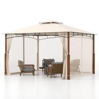 Costway Neperšlampama vakarėlių palapinė, sodo pavėsinė, 3,6x3m