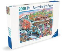 2000 piece puzzle, Adult puzzle, Ages 14+, The myth of Thalassa, Sea, 12001484, Ravensburger
