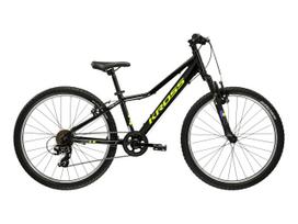 KROSS Hexagon JR 24 MY26 / Black-Yellow Gloss / vaikiškas dviratis (24")