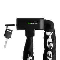 MS ENERGY SL-10 / 1000 mm x 8 mm / Black / grandininė spyna