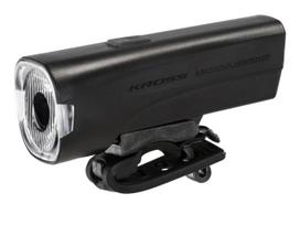 KROSS LUMINA Front Light 1000 lm USB-C pakraunamas priekinis žibintas