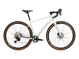 KROSS Esker 5.0 ULT.RA / White-Holo Gloss / gravel dviratis (28'') MY25 (L)