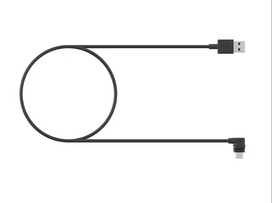Quad Lock Weatherproof Wireless Charger Right Angle Cable 1200 mm USB laidas