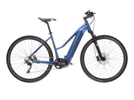 KROSS Evado Hybrid 6.0 / 630 Wh / Blue-Grey Gloss / hibridinis dviratis (28") (L)
