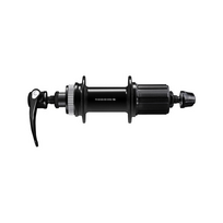 SHIMANO FH-QC400-HM / 32H / 135 mm O.L.D. QR / Center Lock D-Brake / galinė stebulė 8-11 pavarų