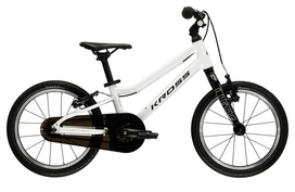 KROSS Liftie 16 U / White - Black Gloss / vaikiškas dviratis (16")