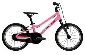 KROSS Liftie 16 U / Pink - Black Gloss / vaikiškas dviratis (16")