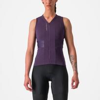 Castelli ANIMA 4 / Night Shade / Purple Mist / dviratininkės marškinėliai be rankonvių (S)