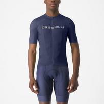 Castelli PROLOGO LITE / Belgian Blue / Ivory / dviratininko marškinėliai (3XL)