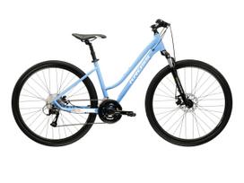 KROSS Evado 3.0 D blu-whi g moteriškas hibridinis dviratis (28") (L)