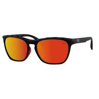 BLOOVS TOKIO Matte Black Orange Mirror Polarized akiniai nuo saulės