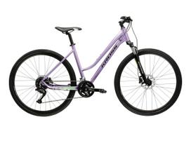 KROSS Evado 5.0 D pur-gre g moteriškas hibridinis dviratis (28") MY25 (L)