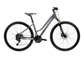 KROSS Evado 5.0 D gry-blu g moteriškas hibridinis dviratis (28") MY25 (M)