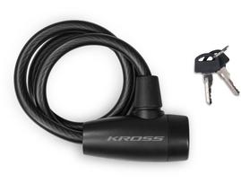 KROSS KZK 80S 10x800mm dviračio trosinė spyna