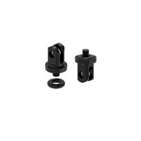 LEZYNE GO-PRO LED / Aliuminis / Juodas / GoPro adapteris / žibintuvėlio laikiklis
