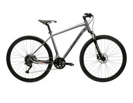 KROSS Evado 5.0 gry-bla g hibridinis dviratis (28'') MY25 (XL)
