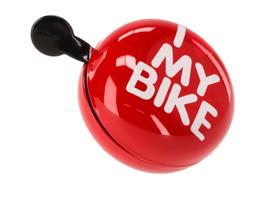 Le Grand XXL Gong / Steel / Red/White / retro dviračio skambutis
