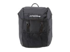 KROSS Roamer Uni / 2x12 L / Juodas dviračių krepšių rinkinys galinei bagažinei