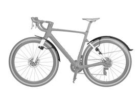 Topeak TETRAFENDER G1 & G2 SET / Juodas purvasaugių rinkinys