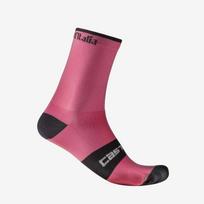Castelli GIRO107 18 Rosa Giro kojinės (S/M)