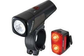 SIGMA Buster 800 / Buster RL 150 su stabdžių žibintu USB įkraunamas žibintų komplektas