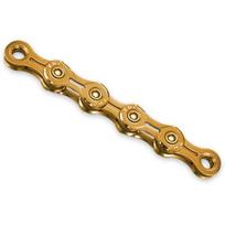 KMC X11EL Ti-N Gold 118 Links su MissingLink grandinė 11 pavarų
