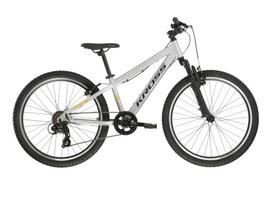KROSS Dust JR 1.0 gry-bla g vaikiškas kalnų (MTB) dviratis (24")