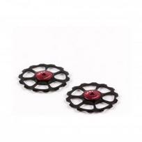 CEMA Pulley Wheels Plastic - SRAM XX1/XO1 - Ceramic - Black galinio pavarų perjungėjo ratukai