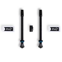 milKit Valve Pack 75 Black bekamerinių ventilių komplektas