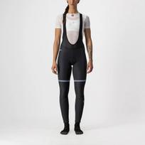 Castelli POLARE W Black žieminės kelnės su petnešomis dviratininkėms (L)