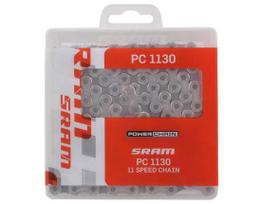 SRAM PC 1130 114 Links su 11s PoweLock Silver grandinė 11 pavarų