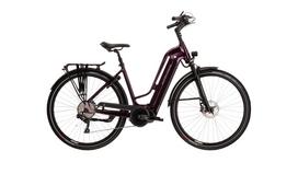 KROSS Trans Hybrid Prestige D 630 Wh pur g elektrinis moteriškas miesto dviratis