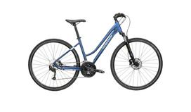 KROSS Evado 6.0 D PP blu-sbl g moteriškas hibridinis dviratis (28") (L)