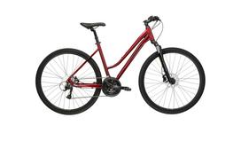 KROSS Evado 4.0 D PP rub-bla g moteriškas hibridinis dviratis (28")
