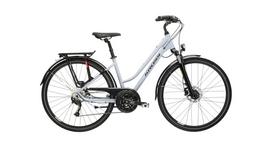KROSS Trans 6.0 D gry-bla p moteriškas miesto dviratis (28") (M)