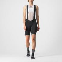 Castelli ENDURANCE W Black šortai su petnešomis dviratininkėms (M)