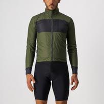 Castelli UNLIMITED PUFFY žalia striukė (L)