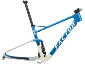 Factor Lando XC Vintage Blue dviračio rėmo komplektas (L)