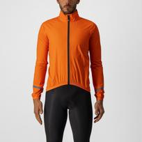 Castelli EMERGENCY 2 Brilliant Orange dviratininko striukė nuo lietaus (XXL)