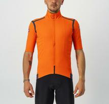 Castelli GABBA RoS Brilliant Orange Dviratininko Striukė (L)