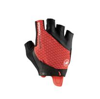 Castelli Rosso Corsa PRO V raudonos dviratininko pirštinės (M)