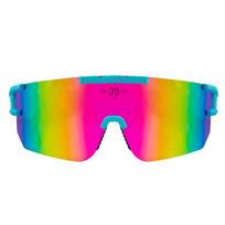 BLOOVS ZONCOLAN / Clear Blue Drop/Pink Mirror Polarized / sportiniai akiniai nuo saulės