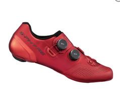 Shimano RC902M plentiniai raudoni dviratininko batai (46)